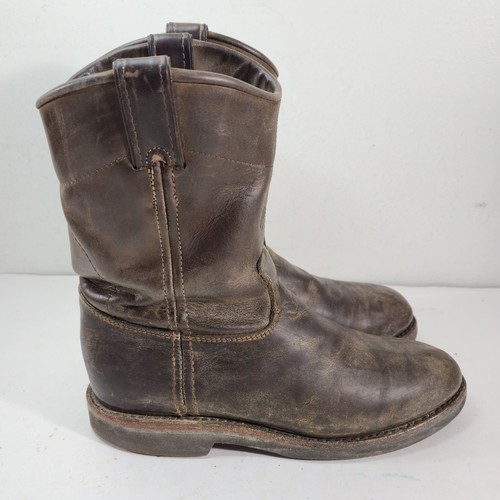 Chippewa Herren Stiefel Chocolate Corbin Pull On 20075 Größe 9,5 D Braun - Bild 3 von 15