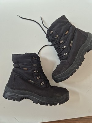 LACKNER ALPI OC SYSTEM L-TEX EUR40 SCHWARZ STIEFEL KUNSTFELL GEFÜTTERT 