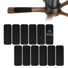 12 Pack Ceiling Fan Filters for Blades - 3.5" x 10" Activated Coconut Carbon ...