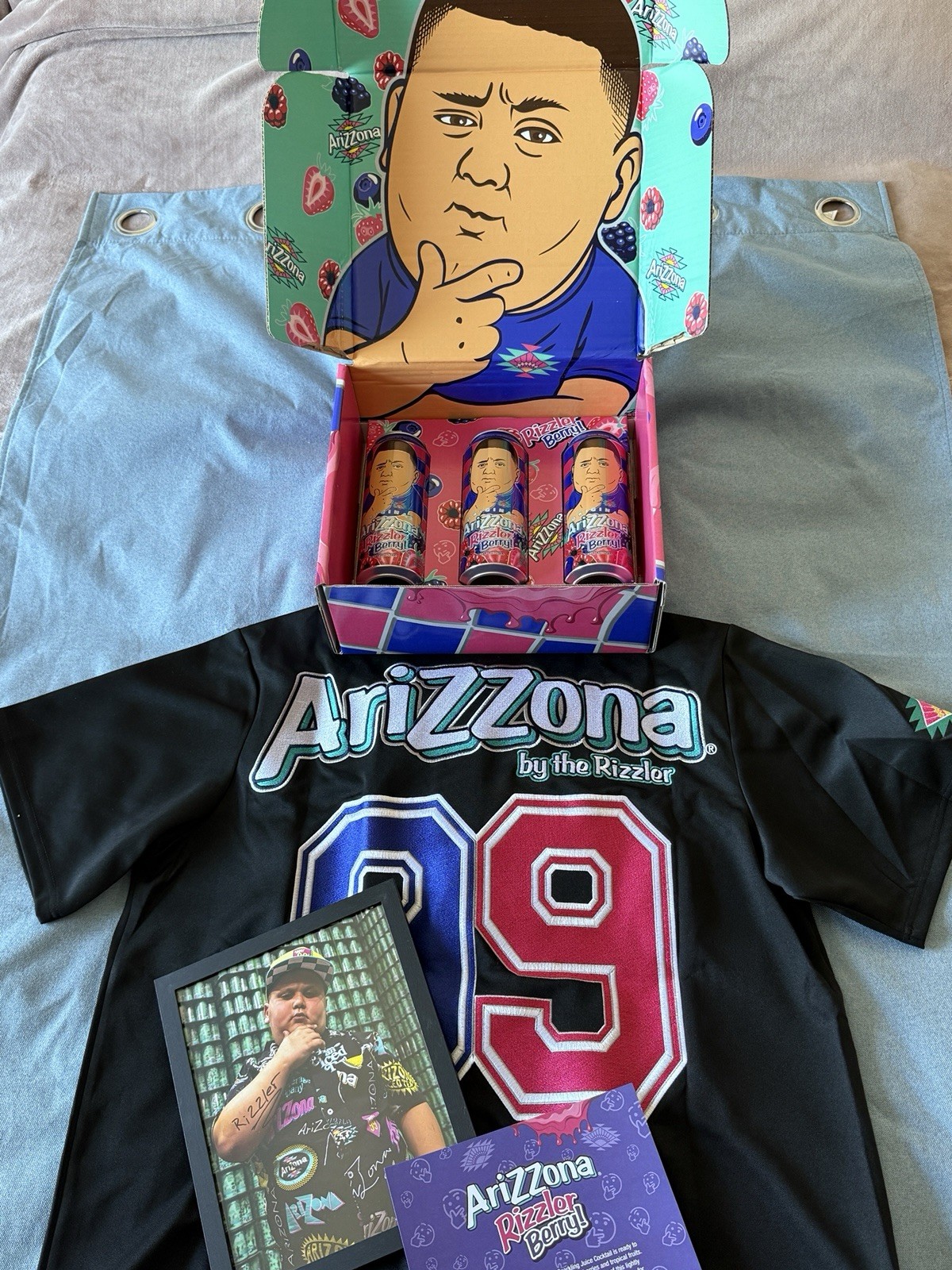 The Rizzler Special Pr Promo Mailer Box Jersey Berry Rizz