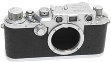  Leitz Leica IIIc camera body shutter defect screw mount