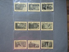 Full set of 24 Roy Rodgers ''south of Caliente'' trading cards - Vintage