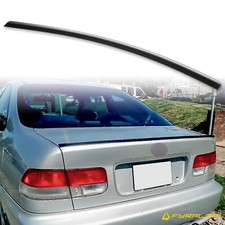 Us Stock Fyralip Unpainted Rear Trunk Lip Spoiler For Honda Civic 6th 96-00 Us Stock Fyralip Unpainted Rear Trunk Lip Spoiler For Honda Civic 6th 96-00