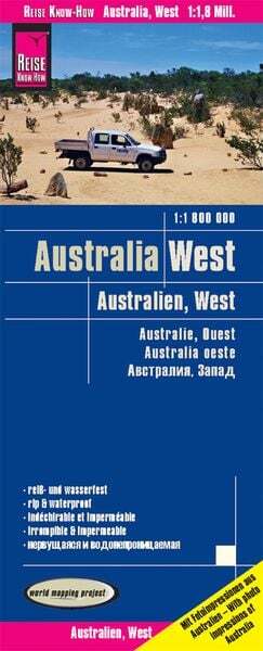 Thumbnail - Reise Know-how Landkarte Australien, West / Australia, West