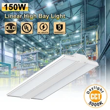 Linear LED High Bay Light 150W 22500LM, UL Listed High Bay LED Shop Light, 5000K