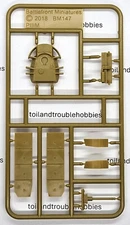 Flames of War Panzer III 3 Upgrade Sprue BM147 single sprue NoS