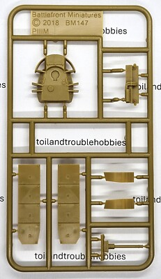 #ad #ad Flames of War Panzer III 3 Upgrade Sprue BM147 single sprue NoS $2.95