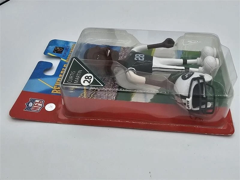 Bobblehead Flexible Curtis Martin #28 New York Jets Players Inc Artículo de Coleccionistas Foto 2 de 4