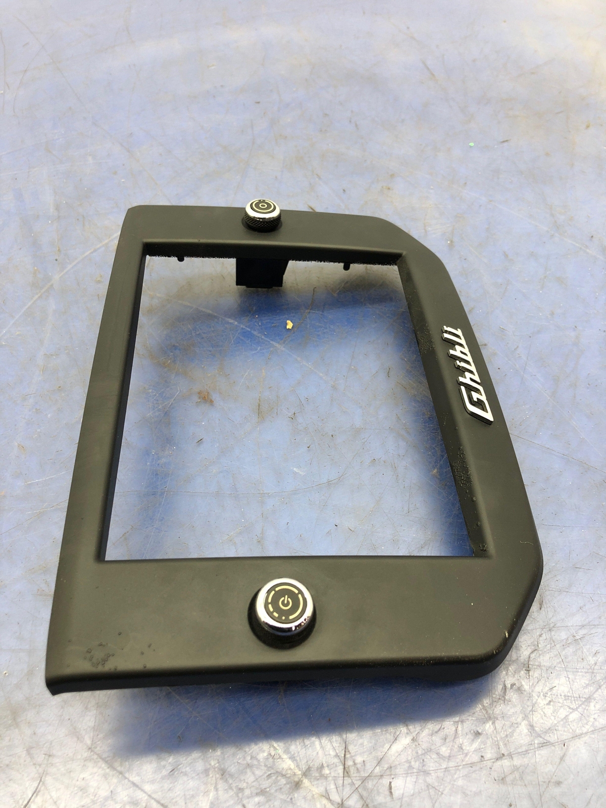 2014 - 2017 MASERATI GHIBLI M157 OEM CENTER CONSOLE DASH TRIM *BUBBLING MARKS*