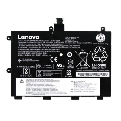 Genuine 34Wh 45N1748 45N1749 Laptop Battery For Lenovo ThinkPad Yoga 11e 45N1751