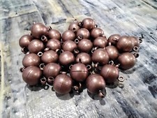 Brass Magnetic Clasp, Red Copper, 16x10mm, 5 sets, Free postage Oz Seller