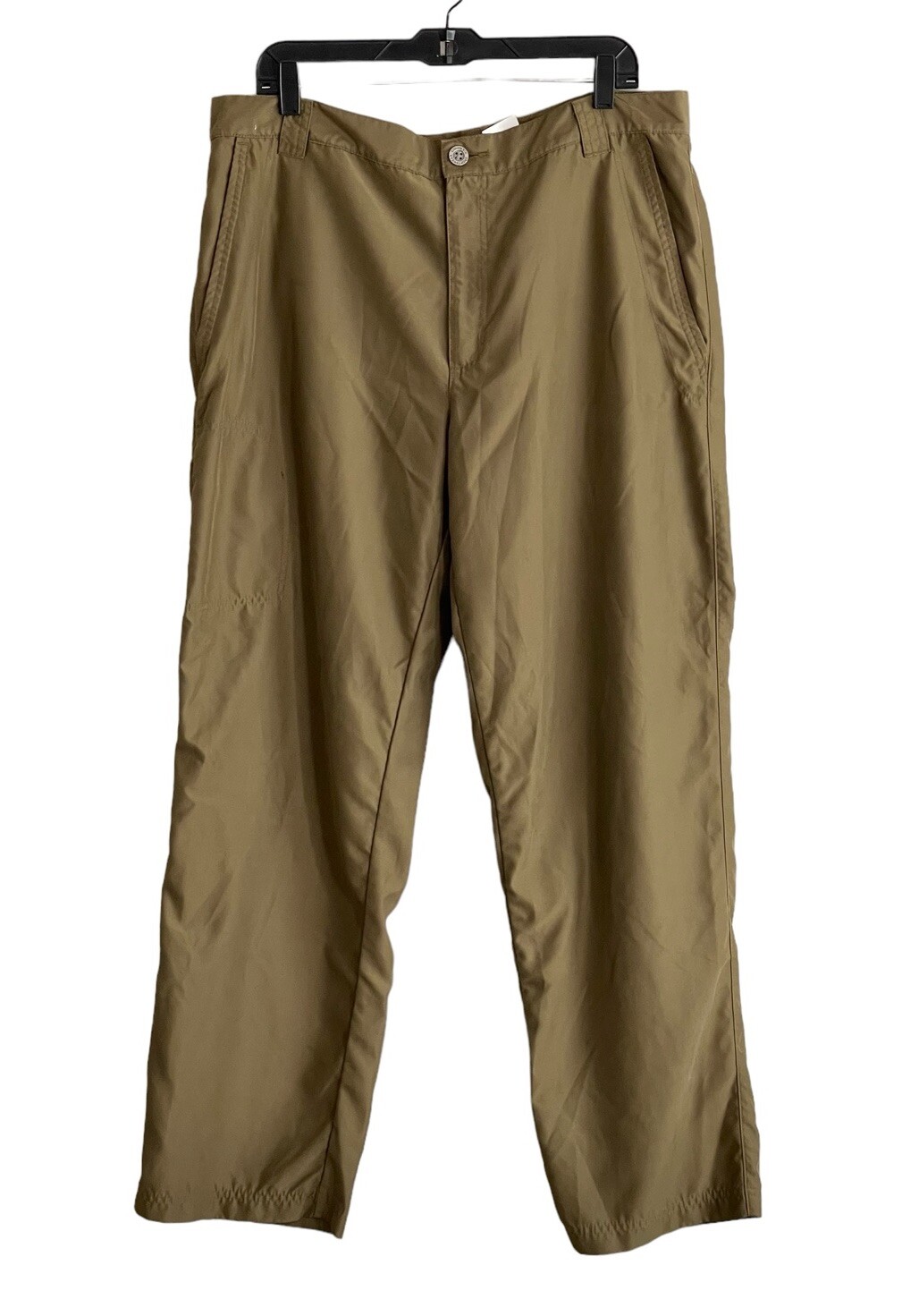 Columbia Hiking Pants Mens 38/31  Green Omni Outdoor Fishing Polyester