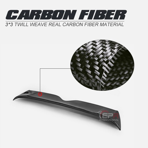 SKBL Style Carbon Fiber For 15 onwards Toyota Prius ZVW50 Roof Spoiler Wing - Imagen 5 de 6