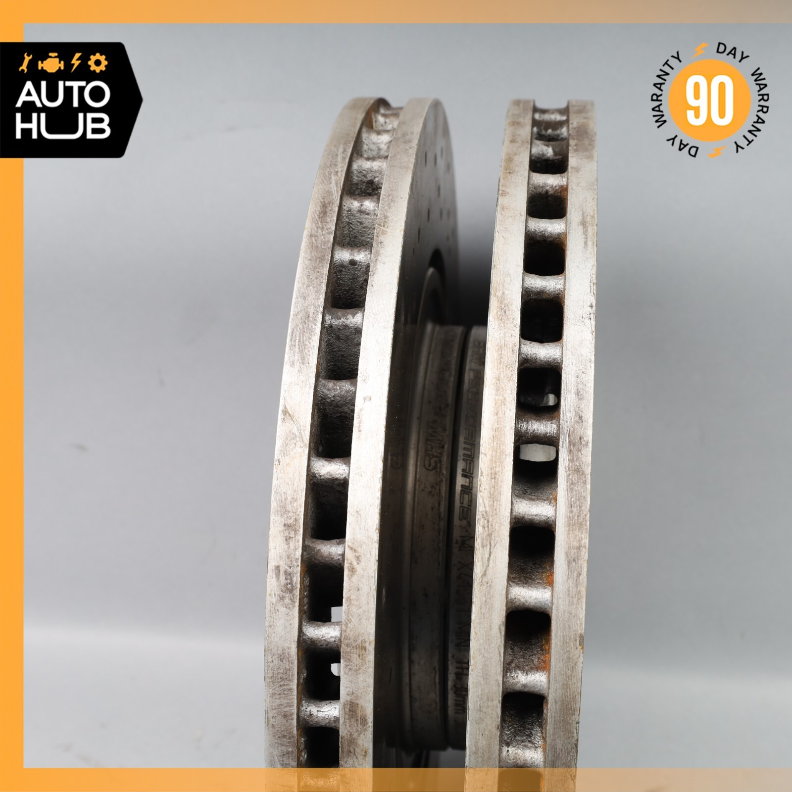14-24 Maserati Ghibli M157 Front Brake Rotors Disc Left & Right Set SHW