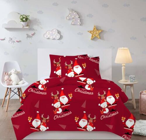 3D Red Snowman N615 Christmas Quilt Duvet Cover Xmas Bed Pillowcases Fay