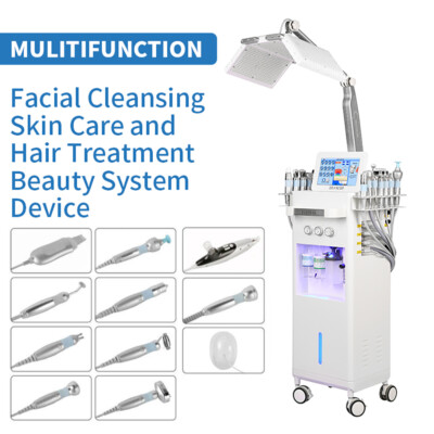 15in1PDT Microdermabrasion Hydro Skin Care Machine Oxygen Deep Clean Face Lift