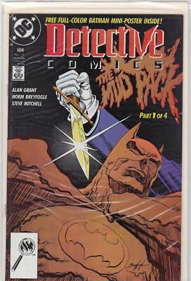 DC DETECTIVE COMICS #604 BATMAN THE MUD PACK PART 1 OF 4 NEVER READ + POSTER