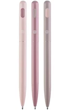 DIVERSEBEE Black Ink Ballpoint Pens, 3 Pack Retractable No Bleed Bible Pens, ...