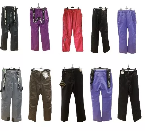 Pantaloni neve Sci OUTLET fino al 50% tuta uomo donna GORETEX Nero Rosso  Grigio