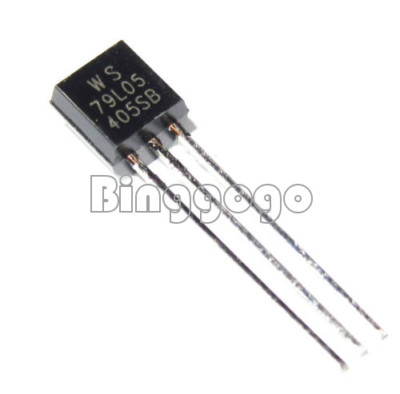20PCS 79L05 TO92 WS IC REG LDO 5V 0.1A TO-92 NEW