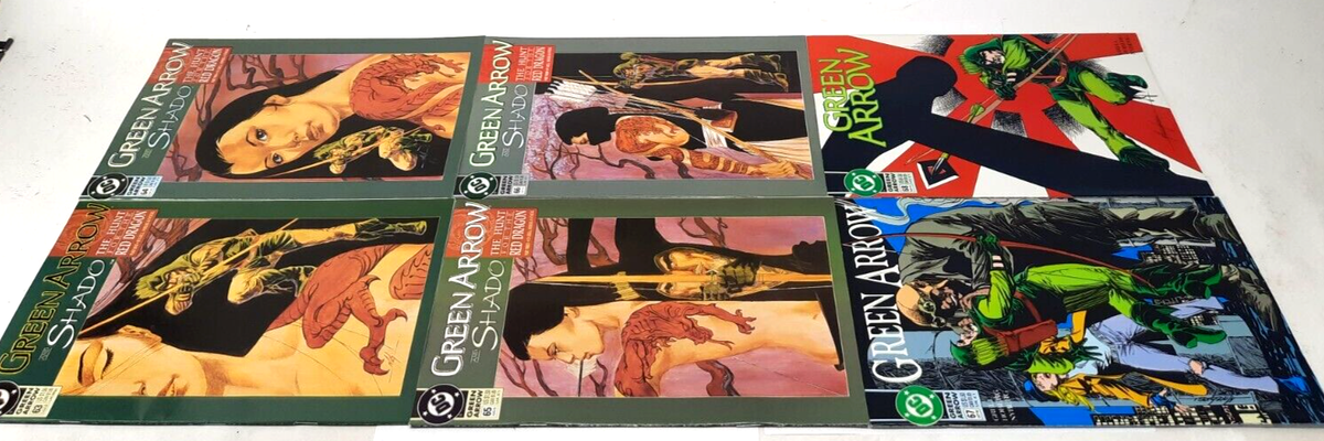 Lot 96 DC Comics Green Arrow 1988 Vol. 2 #1-80, 137 & More Grell