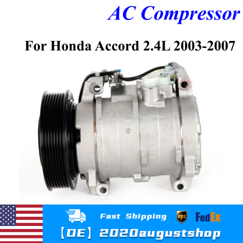 AC A/C Compressors & Clutches Kit For 20032007 Honda Accord 2.4L CO