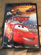 Cars Single-Disc Full Screen Edition - DVD - VERY GOOD. Dvd tested