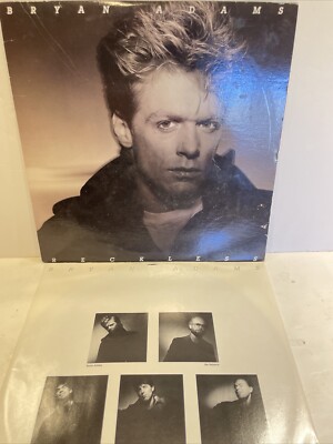 Bryan Adams Reckless Record/Lp SP 5013 VG+ Condition 1984