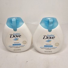 Baby Dove Rich Moisture Lotion 24 Hours Hypoallergenic 2PK x 6.5oz Sealed