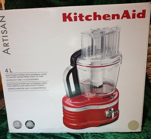 KitchenAid Artisan 4L Food Processor Cream 5KFP1644BAC eBay