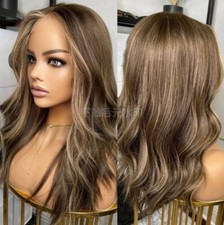 Highlighted Wigs 13x4 Lace Front Wigs 100 Human Hair Wigs Body Wave Wig