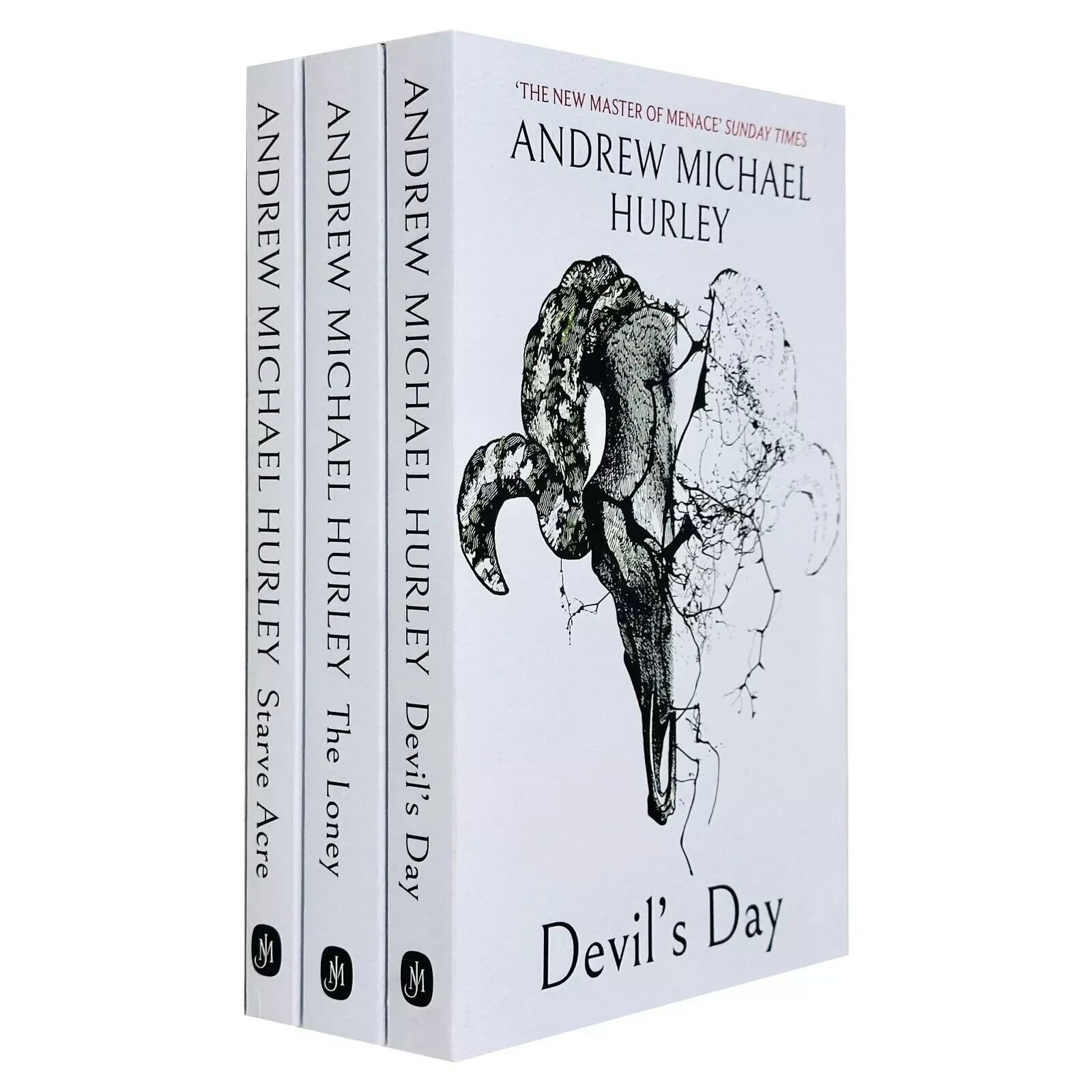 Andrew Michael Hurley 3 Books Colletion Set (Devil's Day, The Loney,Starve Acre)