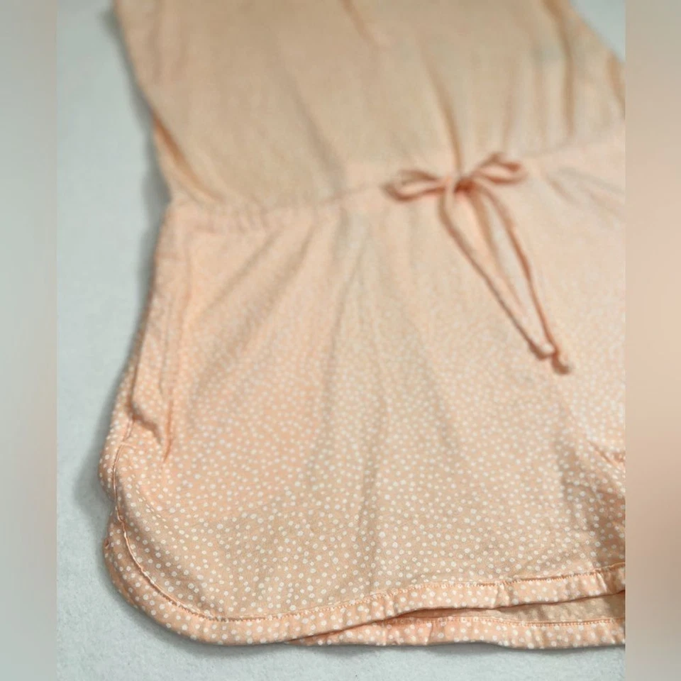 Romper LOVE BY GAP Feminino Estilo de Vida Sem Mangas Bolinhas Paraíso Pêssego Tamanho P - Imagem 4 de 4