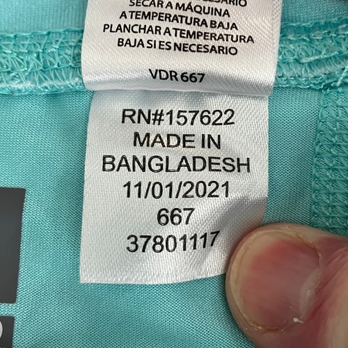 Eddie Bauer Skort Girl’s Size Large (14-16) Teal Stretch Kids - Picture 10 of 11