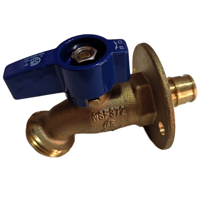 100) 1/2 Propex Hose Bibb No kink with Nail Flange, Pex A ...