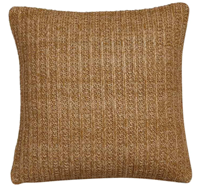 X THE VINTAGE GARDEN ROOM NATURAL JUTE CUSHIONS LUXURY FEATHER