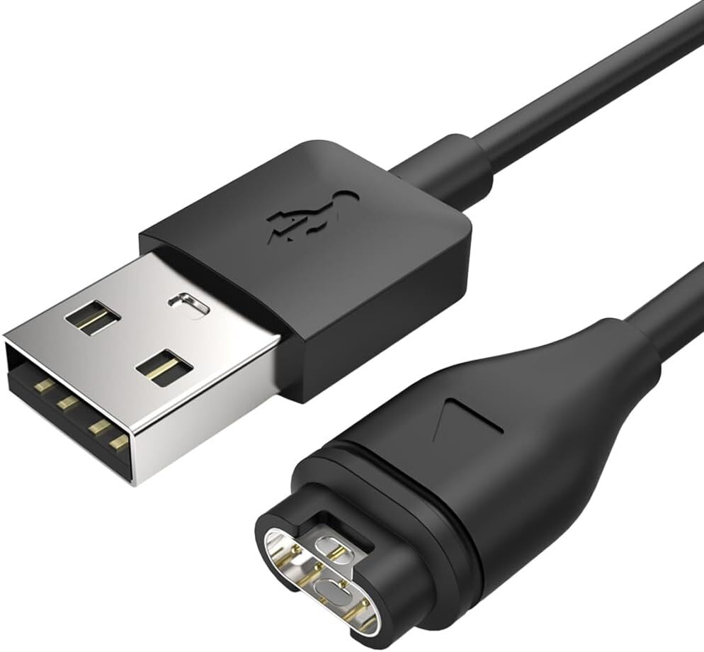 BONAEVER USB C Charger Adapter for Garmin Watch Fenix 8 7X 7S 7 Pro, Forerunner 965 955 945 935 745 265 255 245 165 55 45, Approach S10 S12 S40 S42 S60 S62 S70, Vivoacitve 3 4 5, Instinct, Venu 2 2S 3