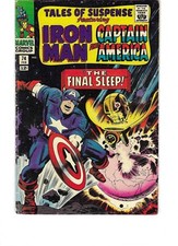 Tales of Suspense #74 (1965) Iron Man & Captain America, Silver Age Marvel F/6.0
