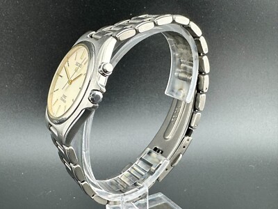 セイコー スピリット AGS チタン アイボリー文字盤 4M21-0B50 メンズ