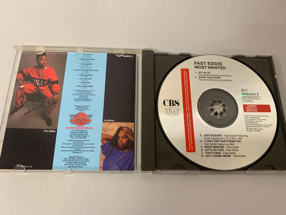 Fast Eddie – Most Wanted - CD © 1989 - Bild 2 von 3