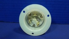 Replacement Flanged Inlet 30 Amp 250 Volt Male Twist Lock 3 Wire Nema L6-30P