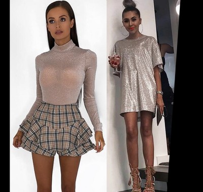 glitter diamond dress