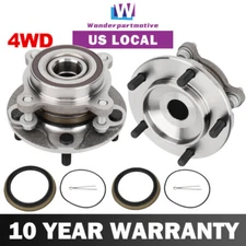 4WD Pair Front Wheel Bearing Hub for 2008-2021 Toyota Tundra Sequoia TX H19 IN
