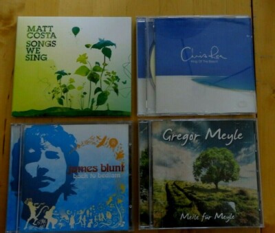 CD-Sammlung //Matt Costa & Chris Rea & Gregor Meyle & James Blunt back to bedlam