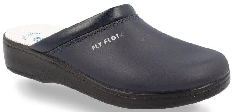 CIABATTA DA UOMO IN LANA RIGENERATA Blu - Fly Flot Inverno - Bio style CIABATTA DA UOMO IN LANA RIGENERATA Blu - Fly Flot Inverno - Bio style