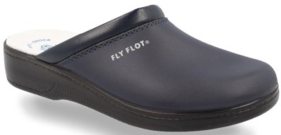 fly flot mens leather mule slippers
