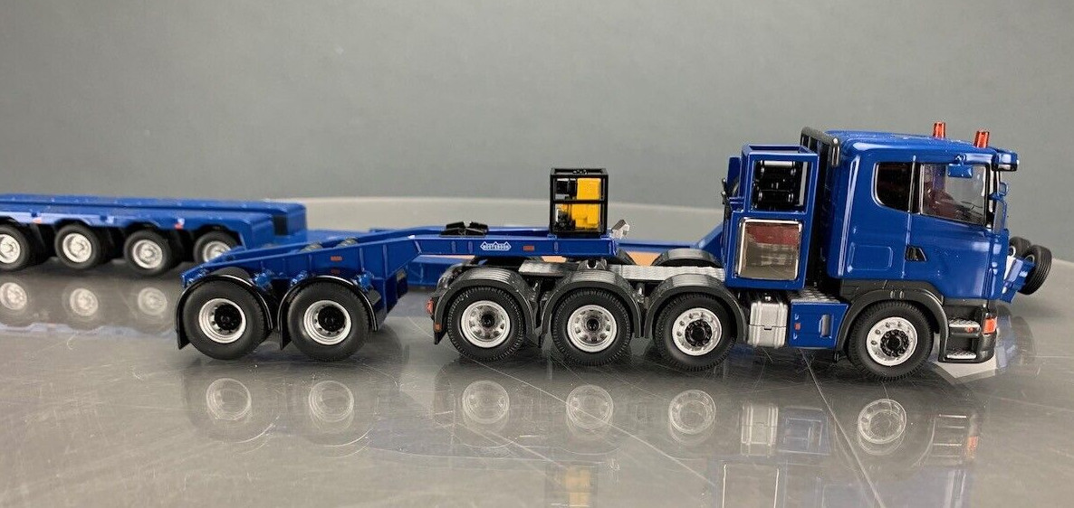 1/50 SCANIA ハイルーフ Nooteboom フラットベットトレーラー