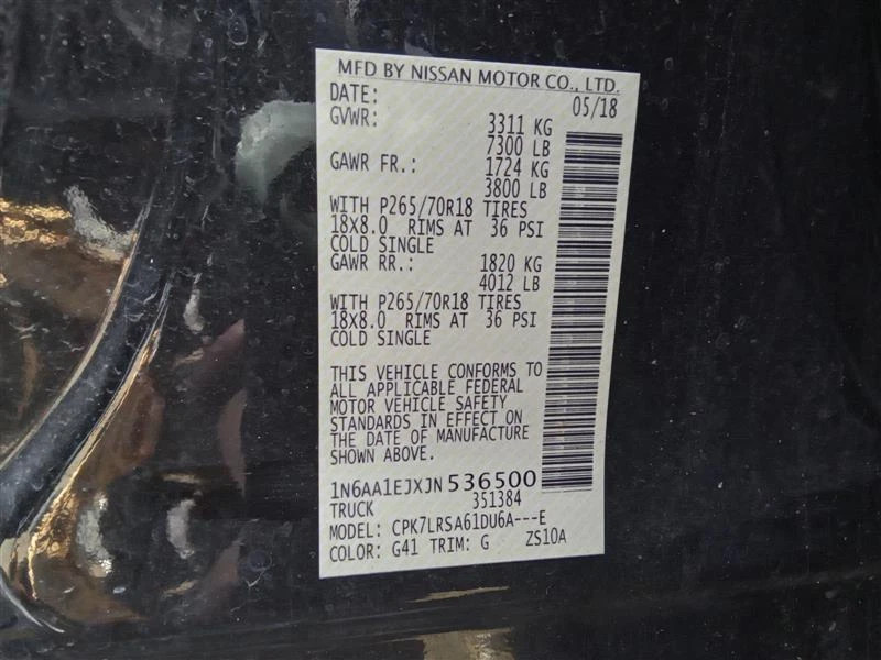 Used Fuel Injection Throttle Body fits: 2018 Nissan Titan throttle valve assembl Foto 2 de 3