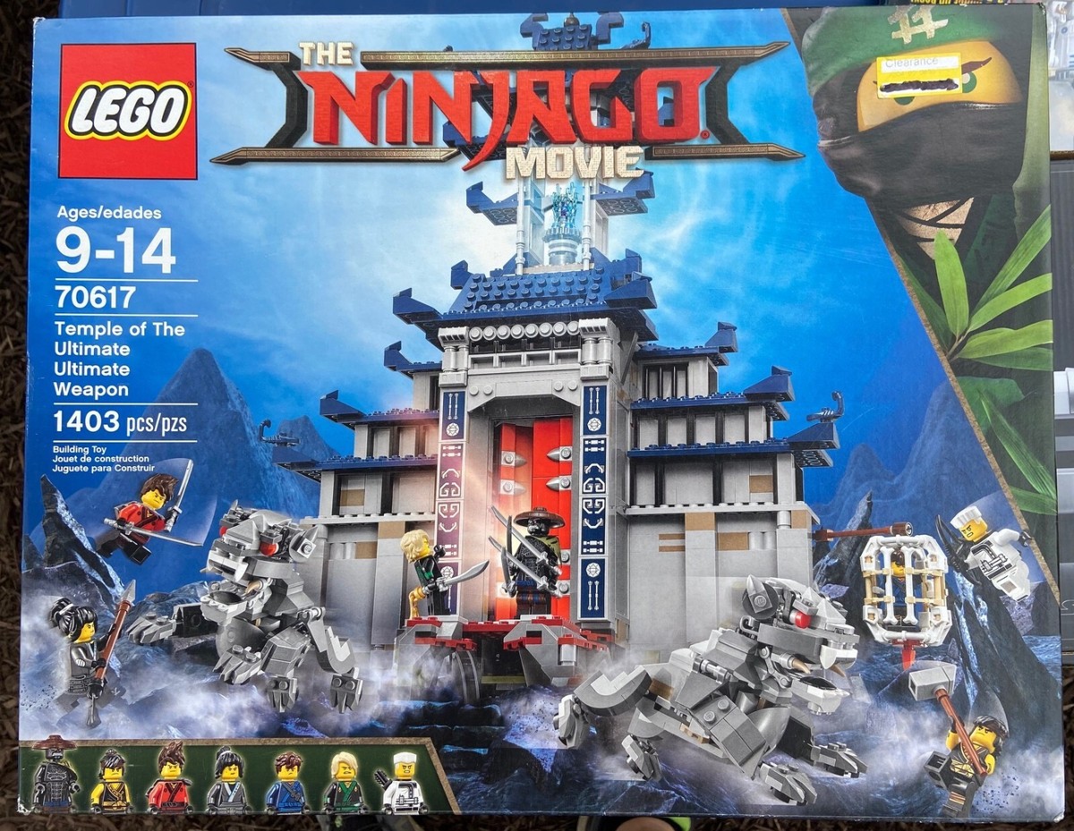 LEGO The Ninjago Movie Temple of The Utimate Utimate Weapon (70617) New NISB - Main Image