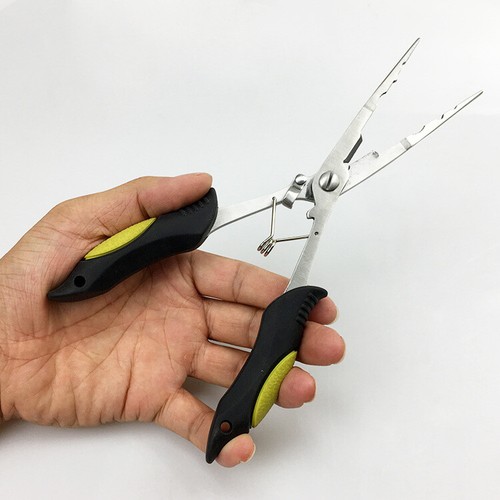 2pcs Stainless Steel Fishing Hook Remover Pliers Tackle Line Cutter Scissors - Picture 5 of 7